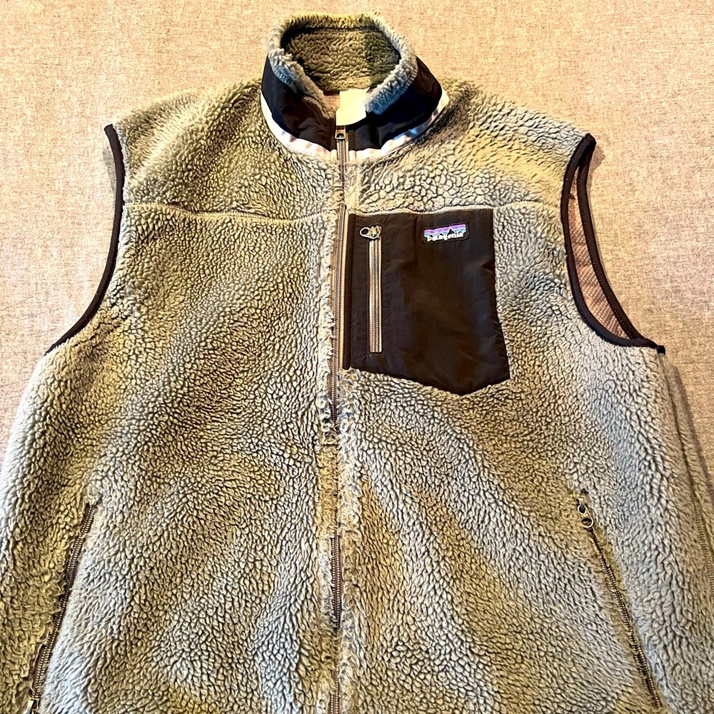 Patagonia Retro Pile Vest - XL Grey